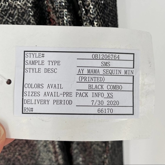 NEW Free People Ay Mama Double Take Sequin Dress - Picture 8 of 11